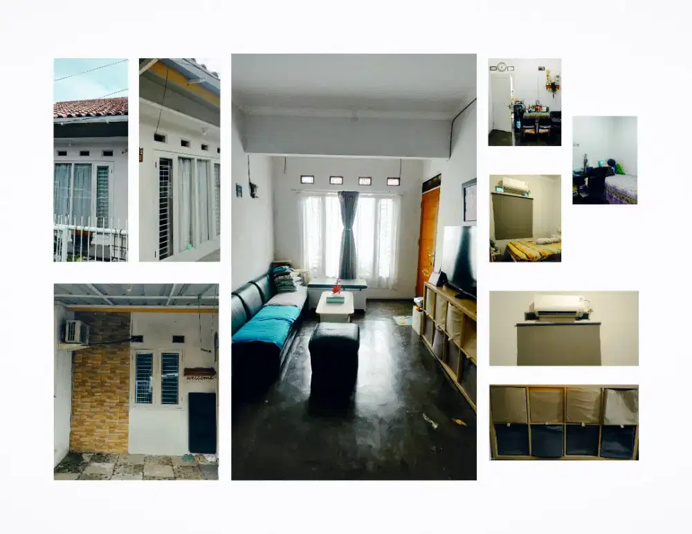 Rumah Cluster Griya Tugu Swadaya, 1 Lantai, Semi Furnished, Kota Depok