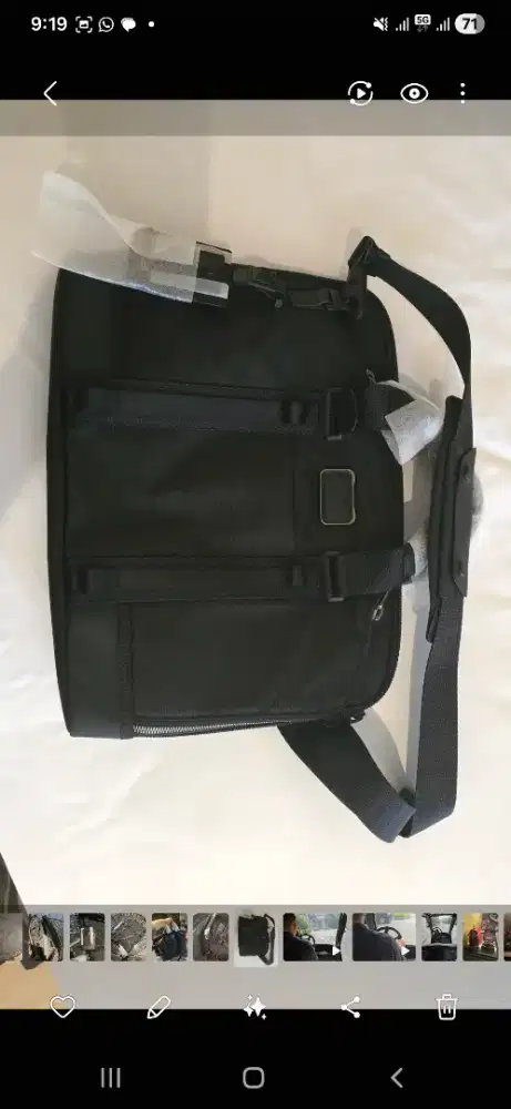 TUMI alpha bravo academy brief black