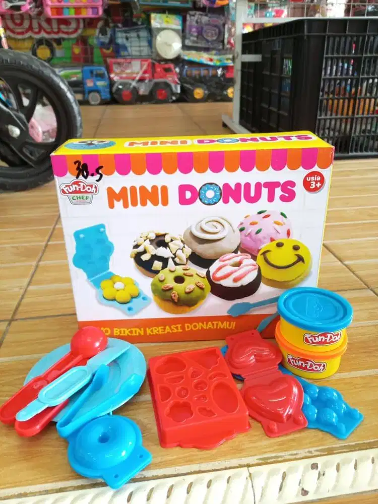 mainan anak fundohh mini donutss