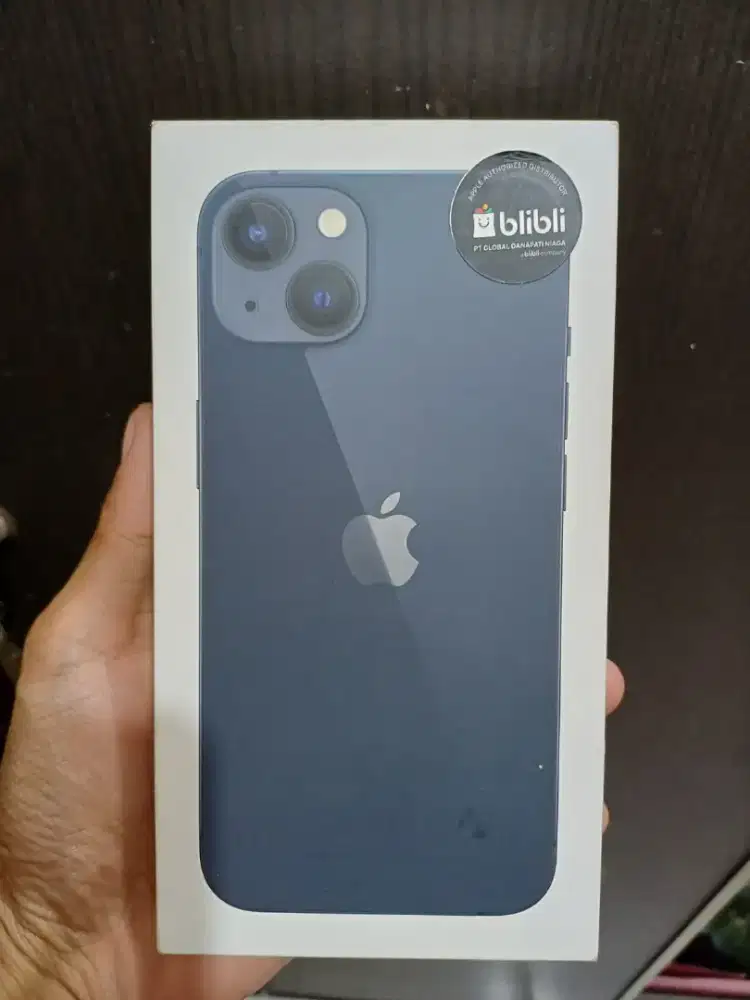 iPhone 13 128Gb EDISI BATAL PAKAI + FULL SEGEL + iBox