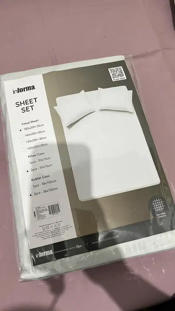 SPREI INFORMA KING 180x200, NEW AESTHETIC ADEM