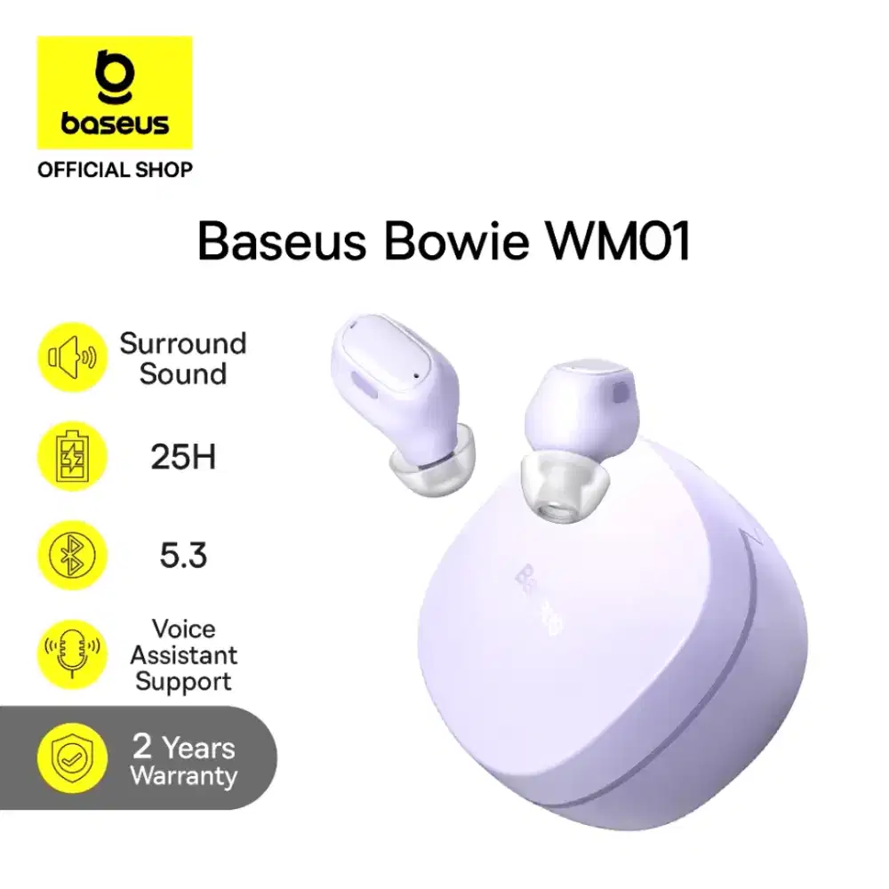 Baseus Bowie WM01 True Wireless Earphones Mini In-Ear