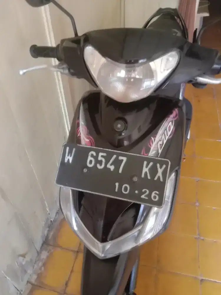 Jual Mio sporty hitam lokasi Bungah Gresik