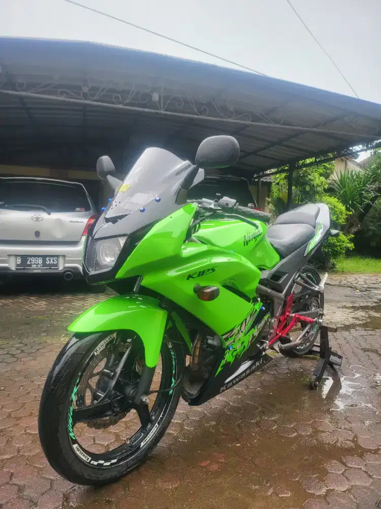 Kawasaki Ninja RR New 150 Superkips 2013 Hijau Surat Lengkap