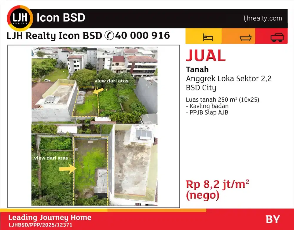 kavling badan anggrek loka bsd city