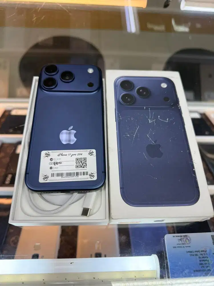 Iphone 17 pro 256gb Blue muluss fulset baret dus