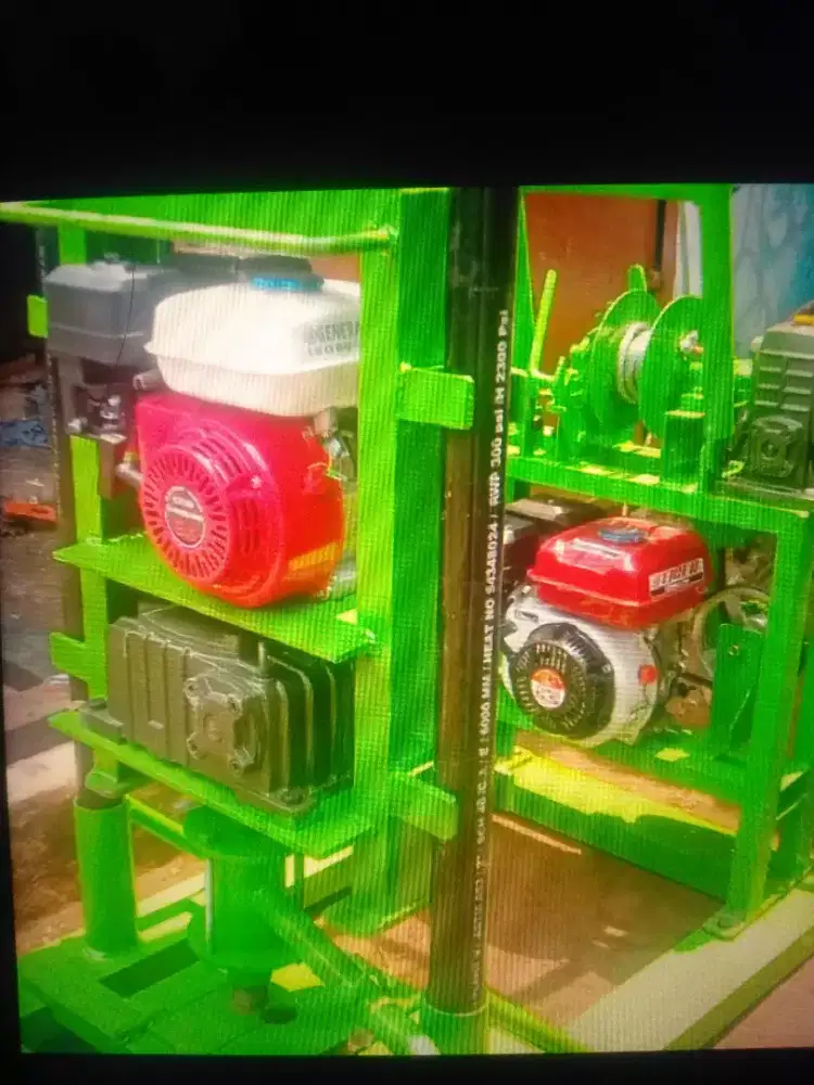 Jasa pengeboran jet pump dan service mesin pompa.