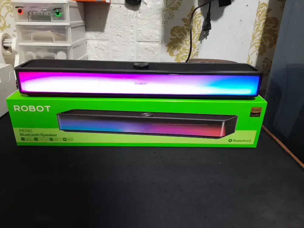 Speaker robot rb 280 hitam, 20 watt ( new )