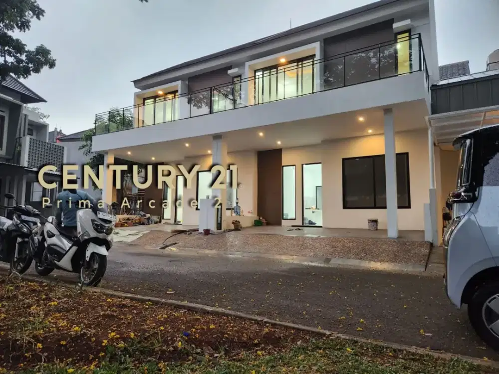 Rumah modern startegis di graha raya pr 11832