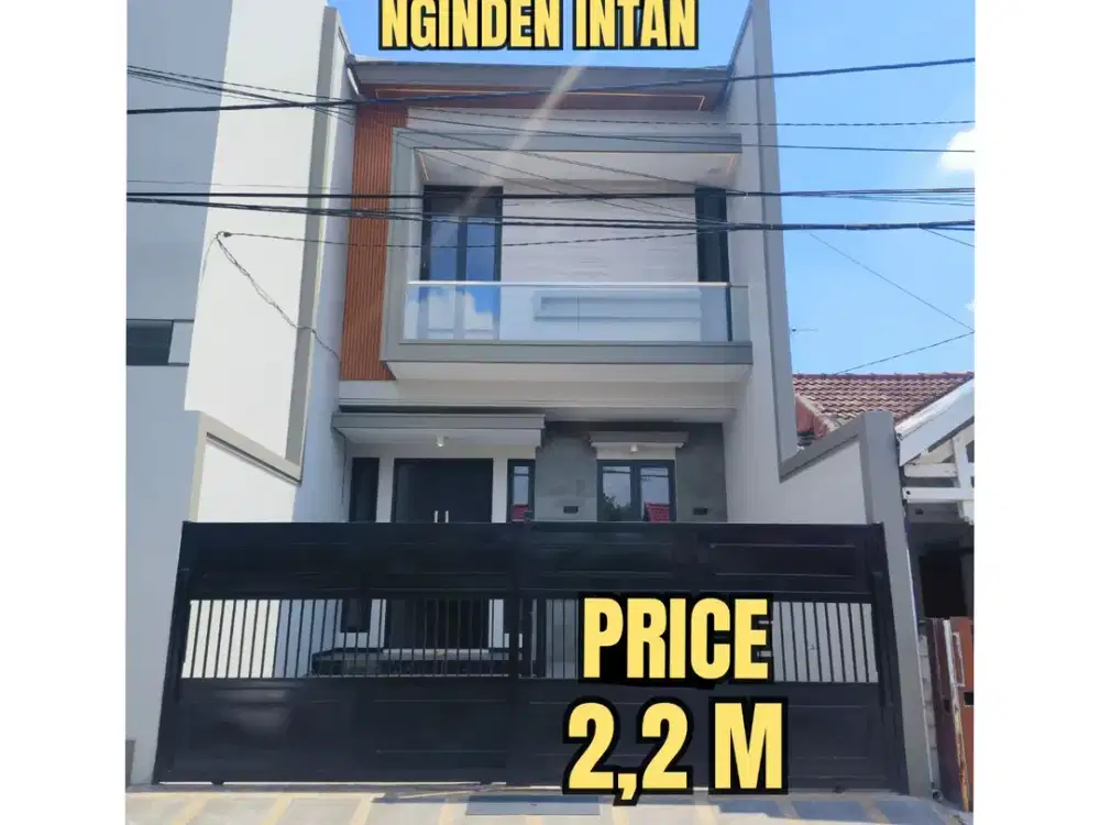 ‼️SISA 1 UNIT‼️RUMAH TENGAH KOTA NGINDEN INTAN SEMOLOWARU KLAMPIS MANYAR. DEKAT MERR, KAMPUS, KULINER, Dsb