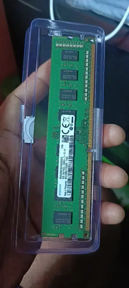 Ram PC Samsung 4gb ddr3 1Rx8 Pc3l - 12800U