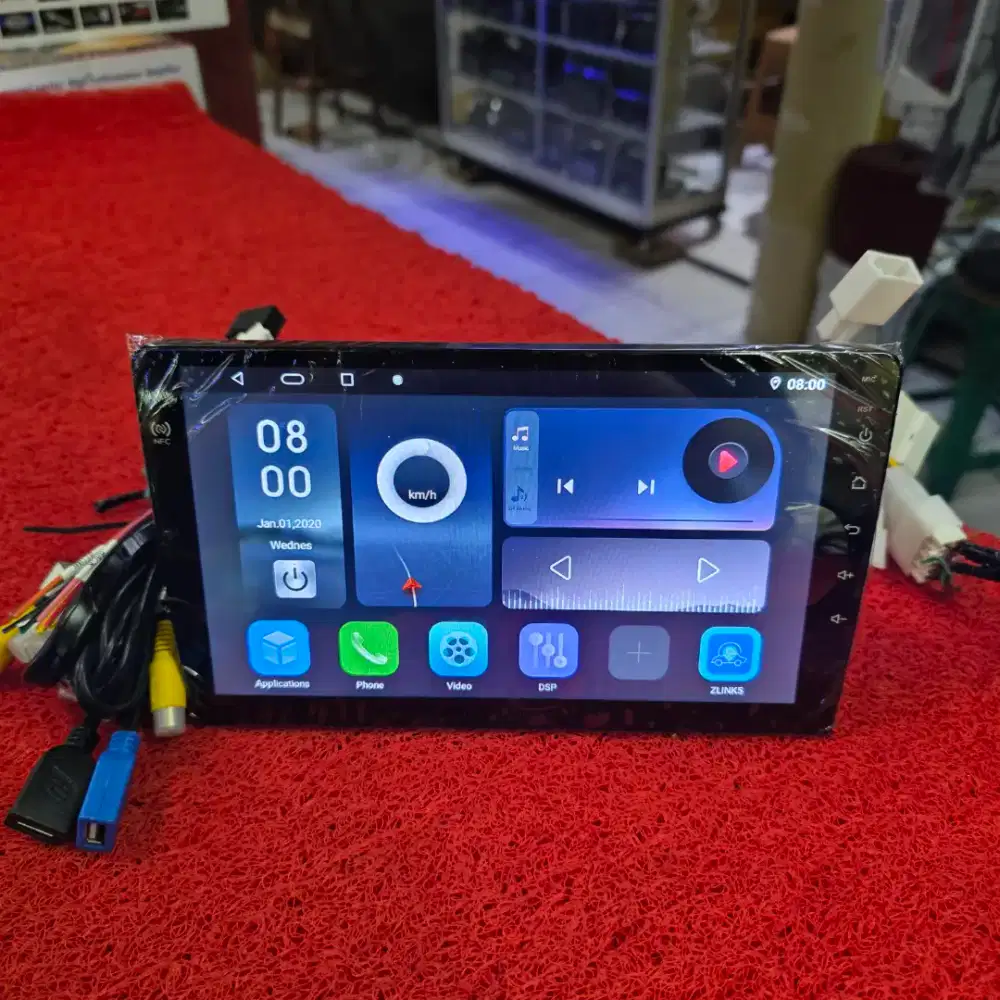 Head Unit Android ORCA STANDARD G2 ADR-9988 NFC 4GB+128GB QLED 9 in