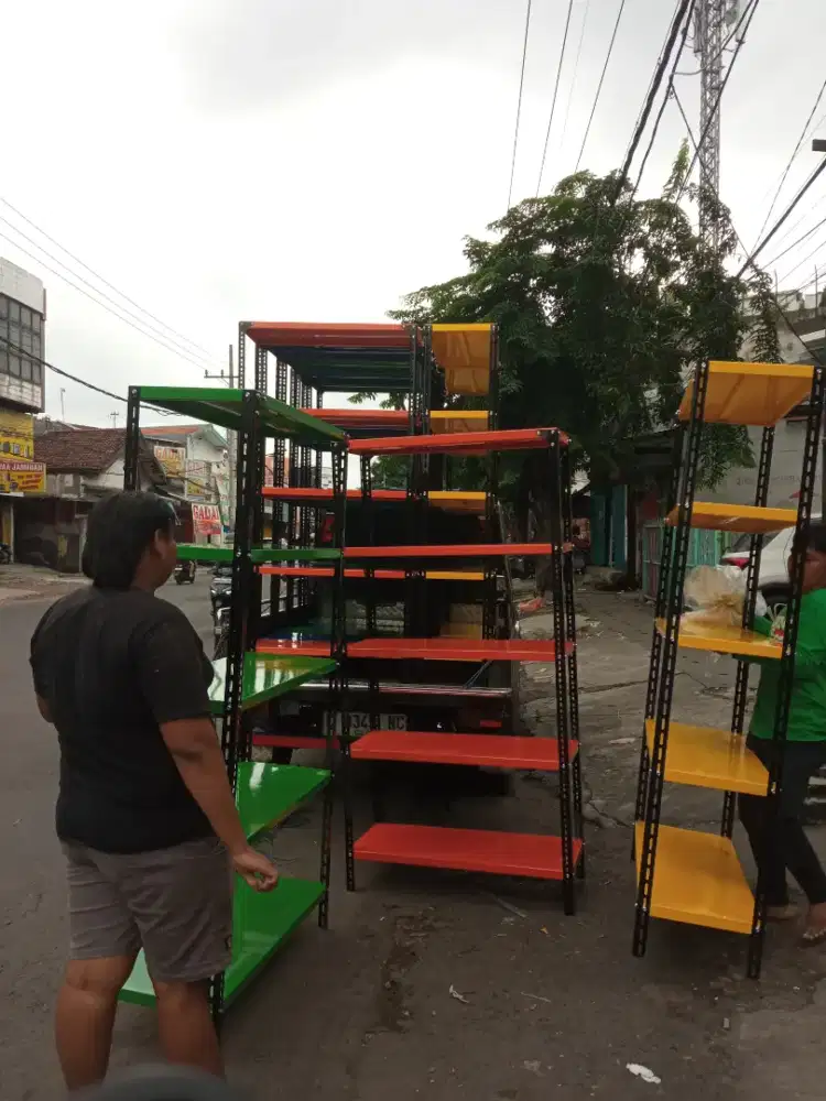 Rak besi rak siku rak barang