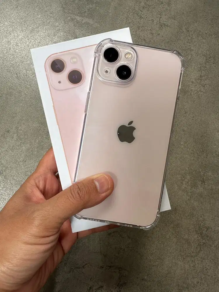 Iphone 13 Pink 128Gb Bea Cukai Like New