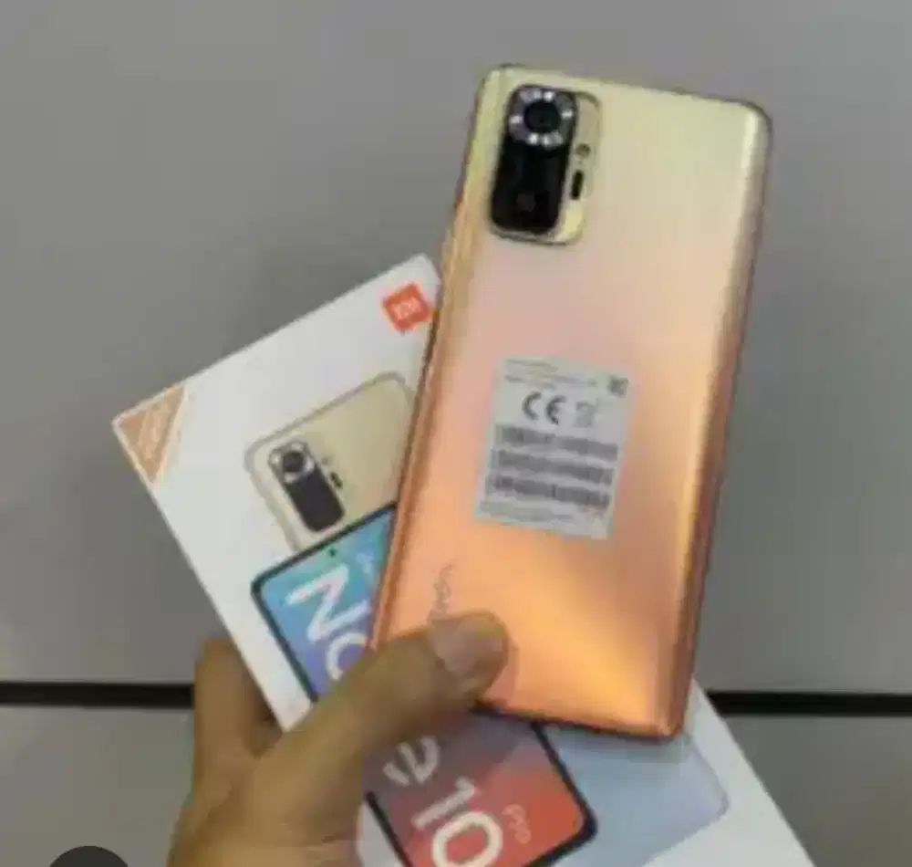 Murah hp Xiaomi Redmi Note 10 pro 8/128 lkp, bs TT