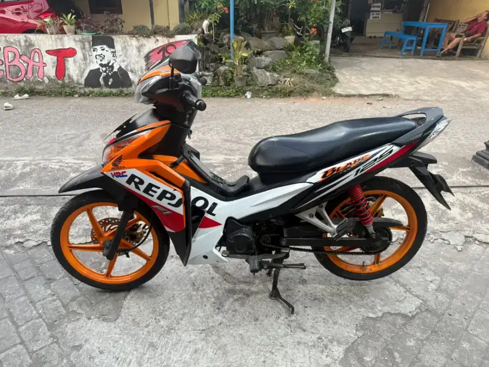 Honda Blade injeksi THN 2014 plat AB Bantul