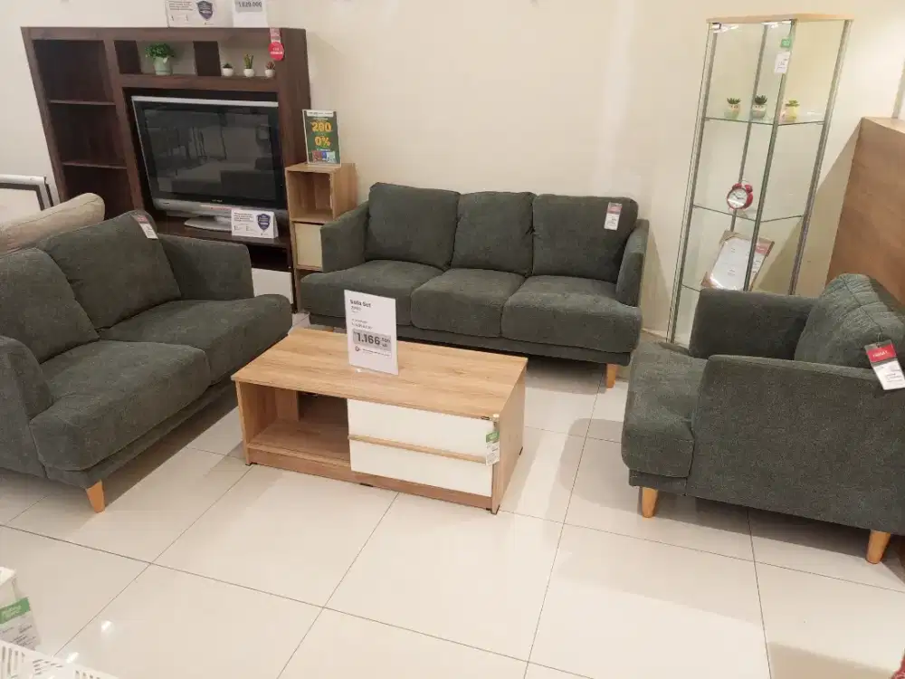 Sofa set Zuko Grey