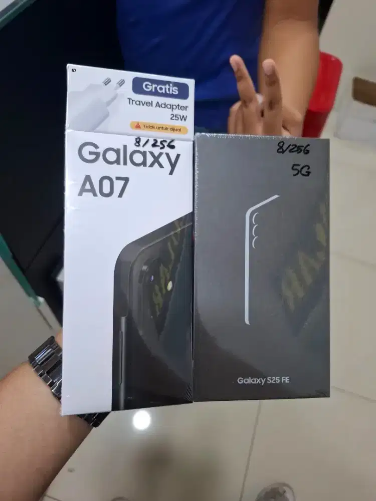 NEW SAMSUNG S25 FE 5G 8/256GB ORI GARANSI RESMI