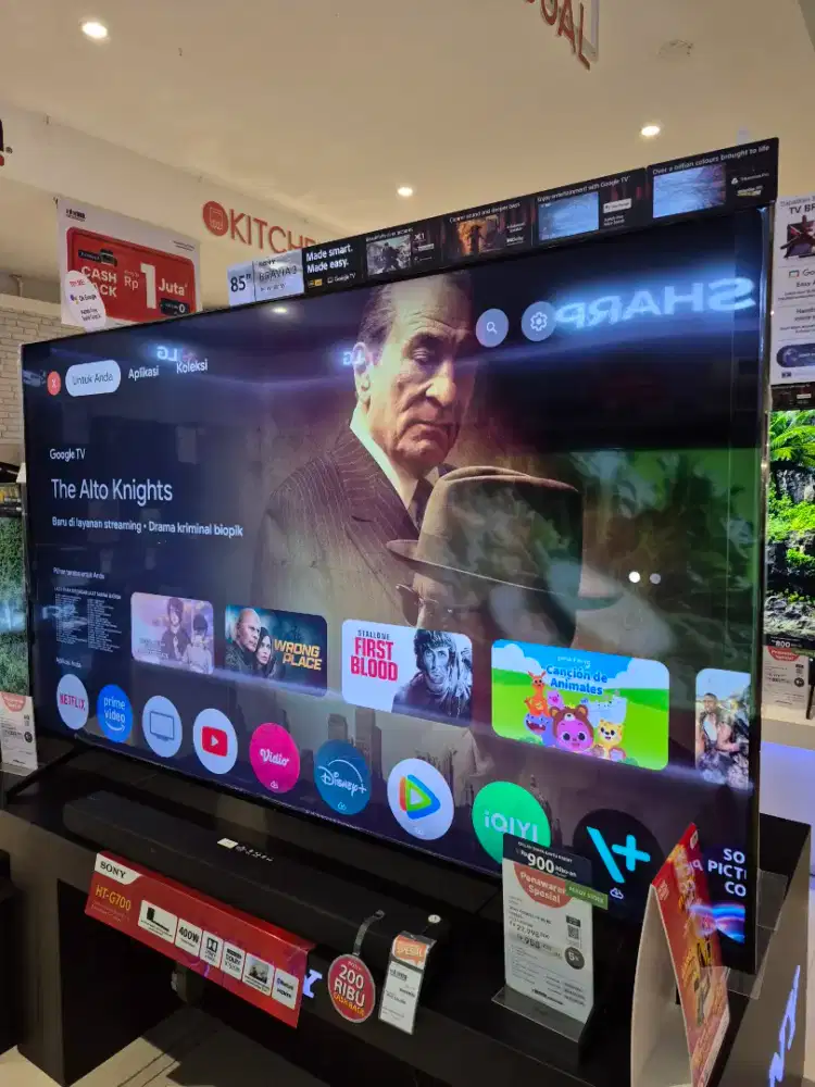 SONY GOOGLE TV 98INCH PROMO
