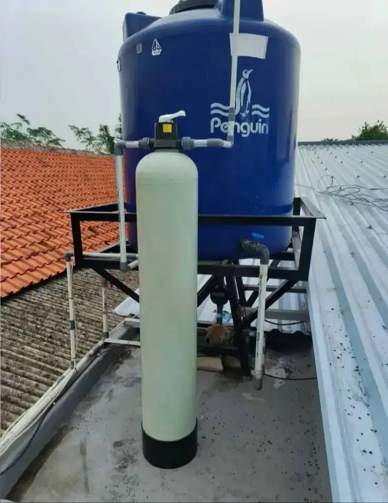 Paket Filter Air Sumur PDAM WTP Air keruh Berbau Zat Besi