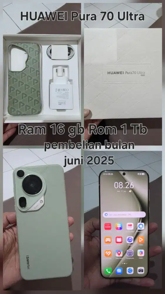 Huawei pura 70 ultra Ram 16 Rom 1 Tb
