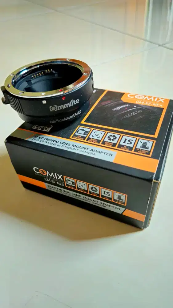 Jual Adapter lensa canon ef efs ke sony e mount