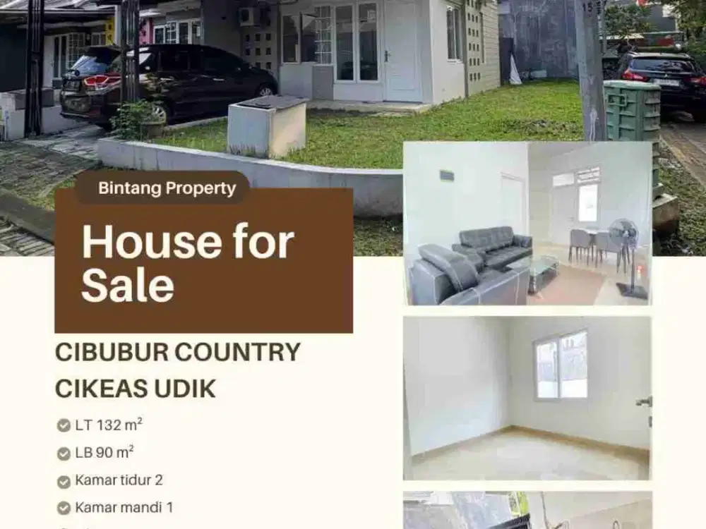 DIJUAL RUMAH MURAH !CIBUBUR COUNTRY