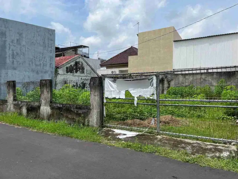 Tanah Pekarangan Datar Murah Dekat Jln Raya Kartasura