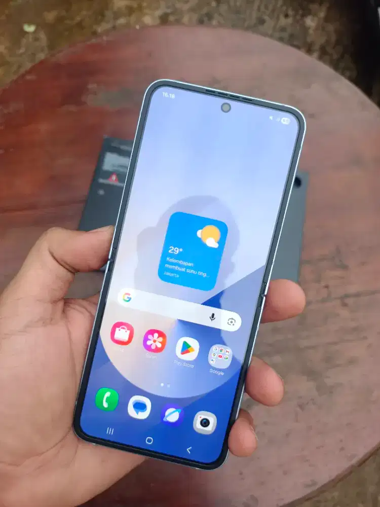 Samsung Z Flip 6 12/512 Blue Resmi SEIN super mulus no minus harga NET