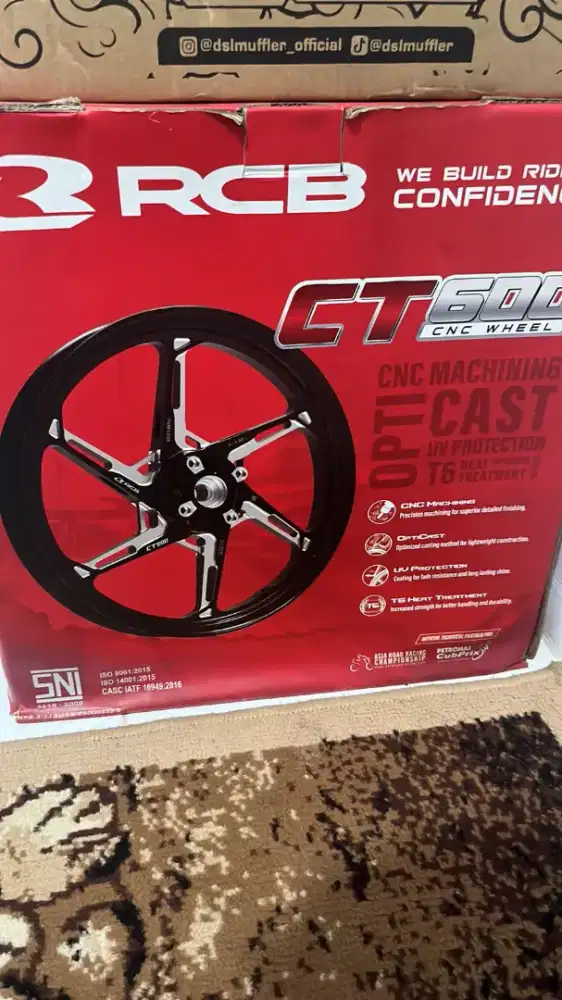 Pelek beat esp rcb ct600