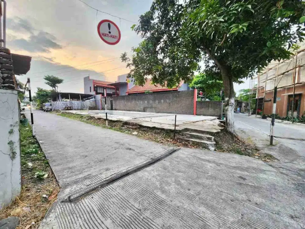 Tanah Pekarangan Strategis Muraahh Dekat Keramaian 24jam Kadipiro Bjsari