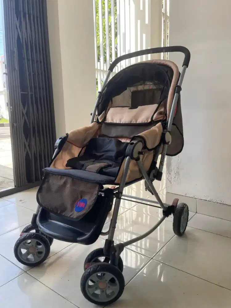 Stroller Bayi Kereta Dorong Bayi Bepergian Travelling Ukuran Standar