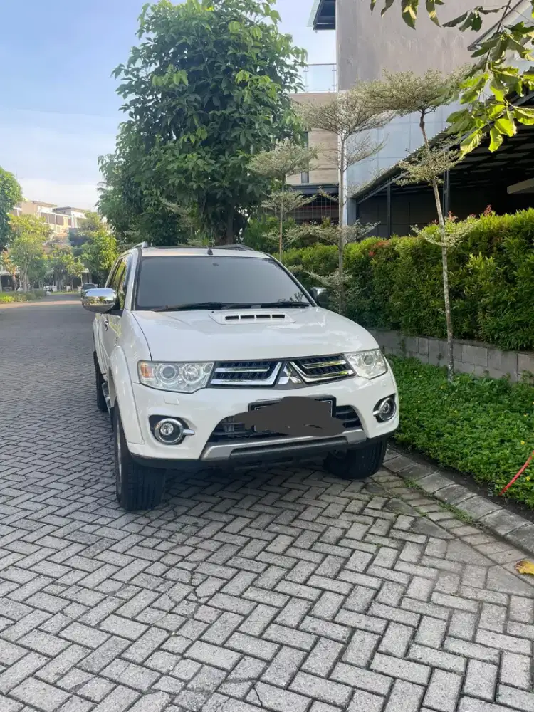 Pajero Sport Dakar 2015 W Sidoarjo Putih Original Fortuner Bagus Prima