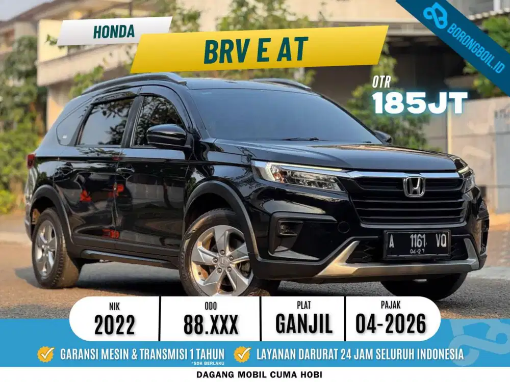 Brv E AT 2022 Hitam Metalik