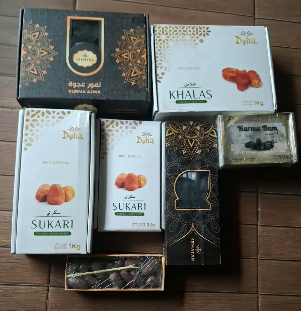 Aneka kurma PREMIUM dan VIP