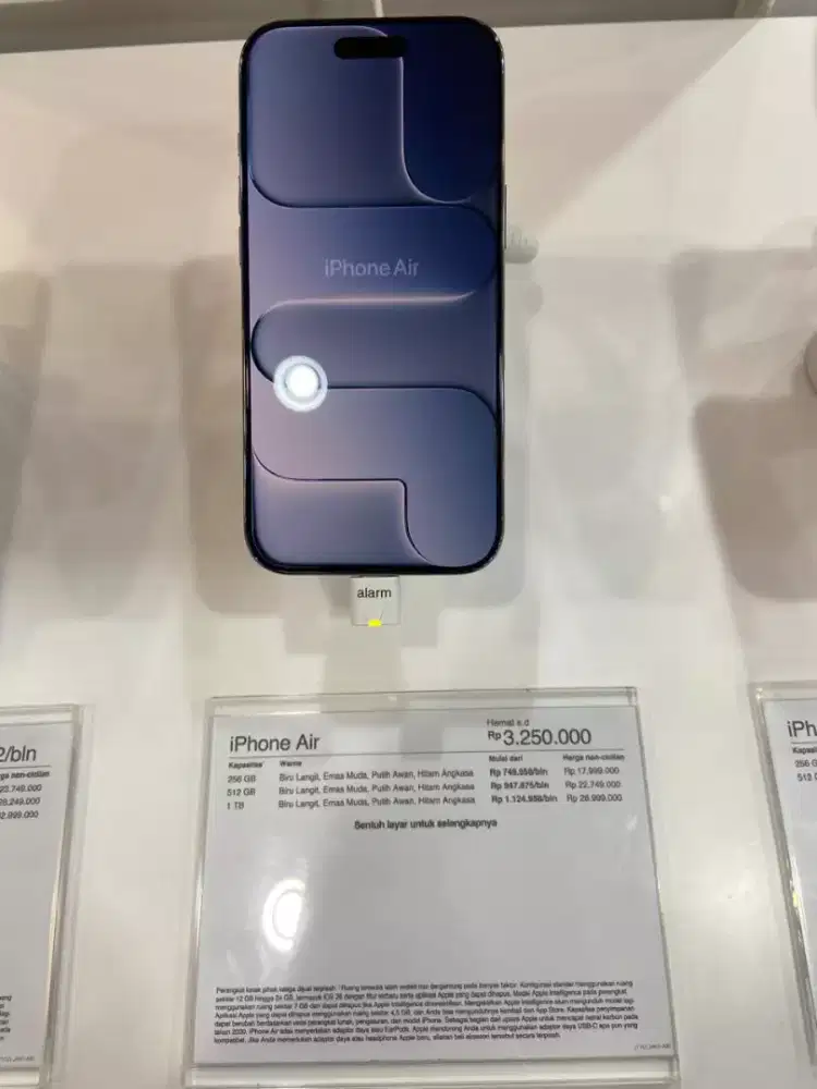 PROMO CICILAN BUNGA 0% IPHONE AIR 256GB