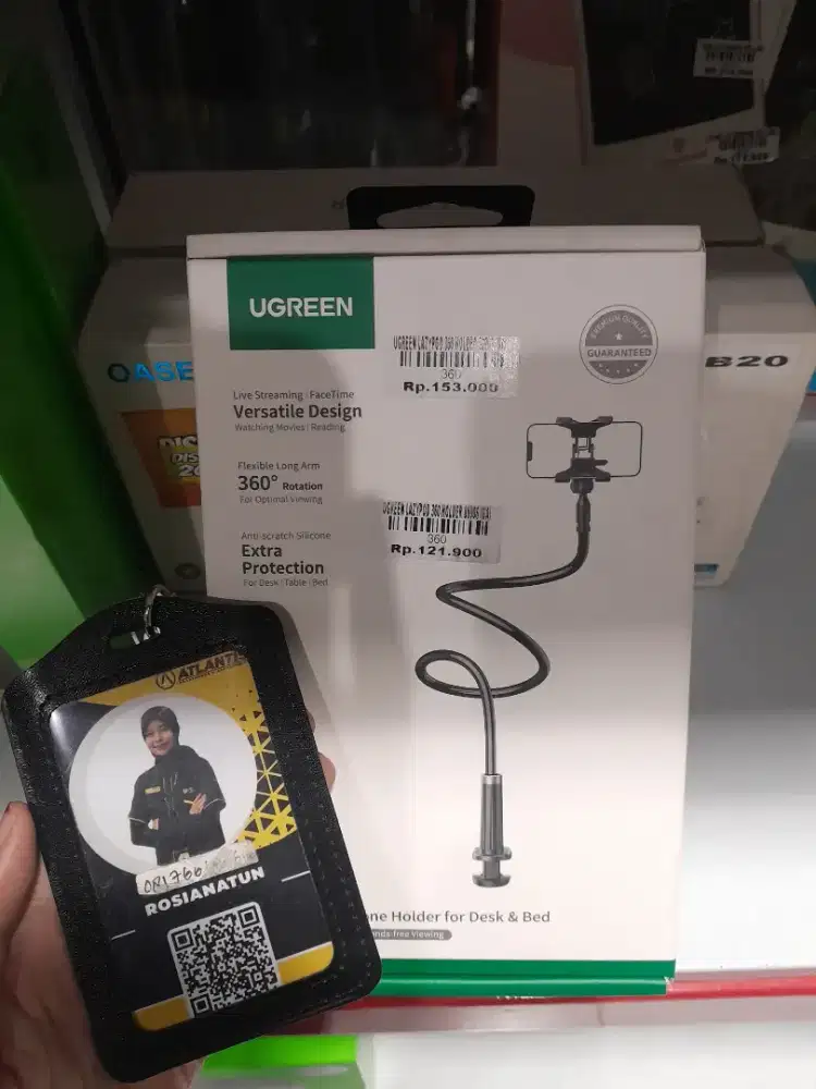 UGREEN LAZY POD 360 HOLDER ATLANTIS DAHSYAT