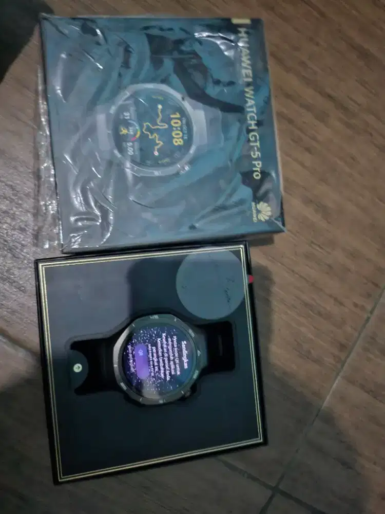 Huawei Watch GT 5 pro murmer lengkap mulus ori resmi