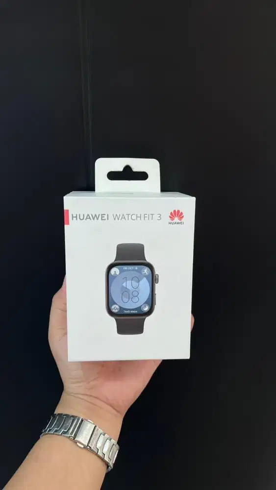 HWE WATCH FIT 3 BLACK PROMO CASHBACK UP TO 200Rb Harga sudah promo