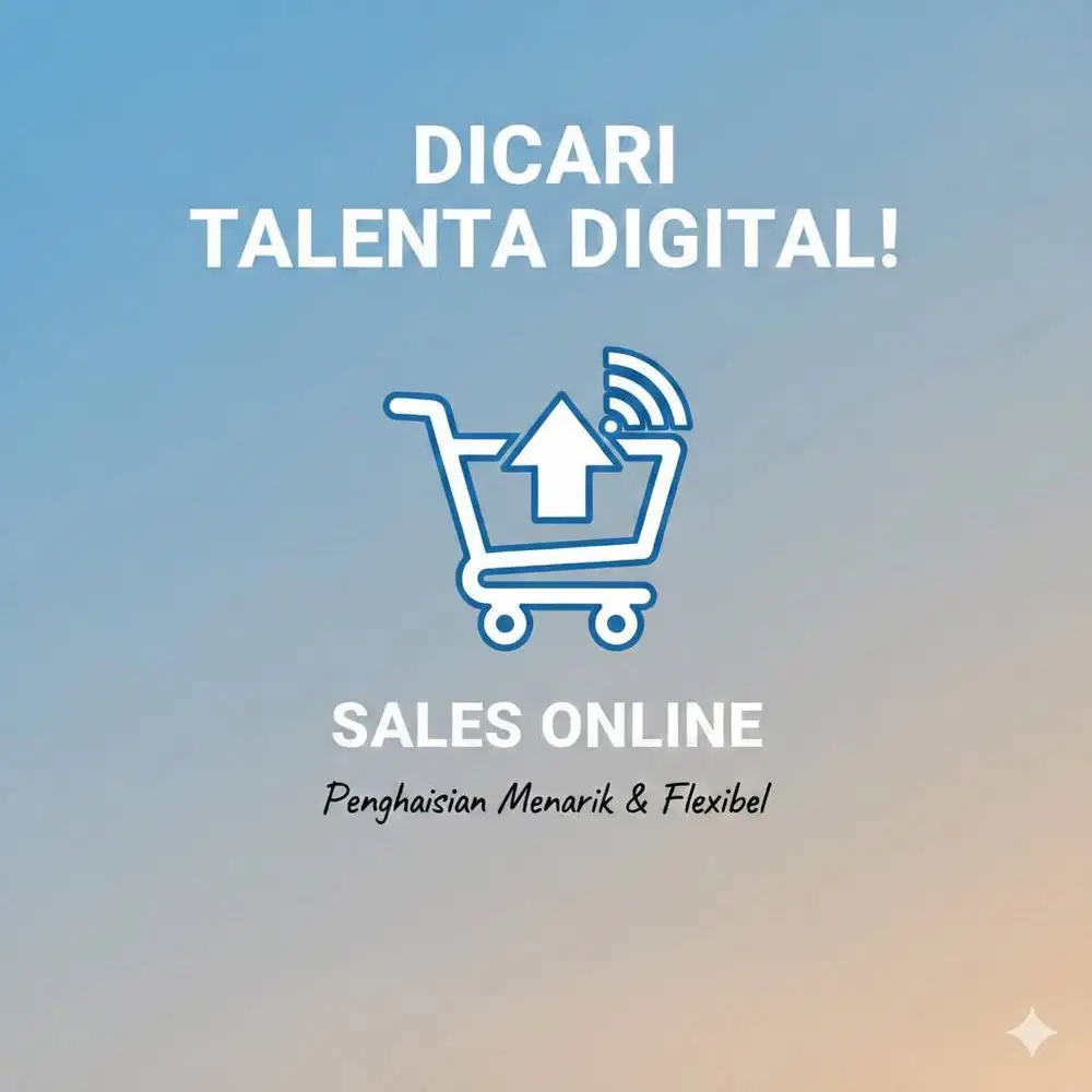 Sales Online (Work from home | WFH | Remote)