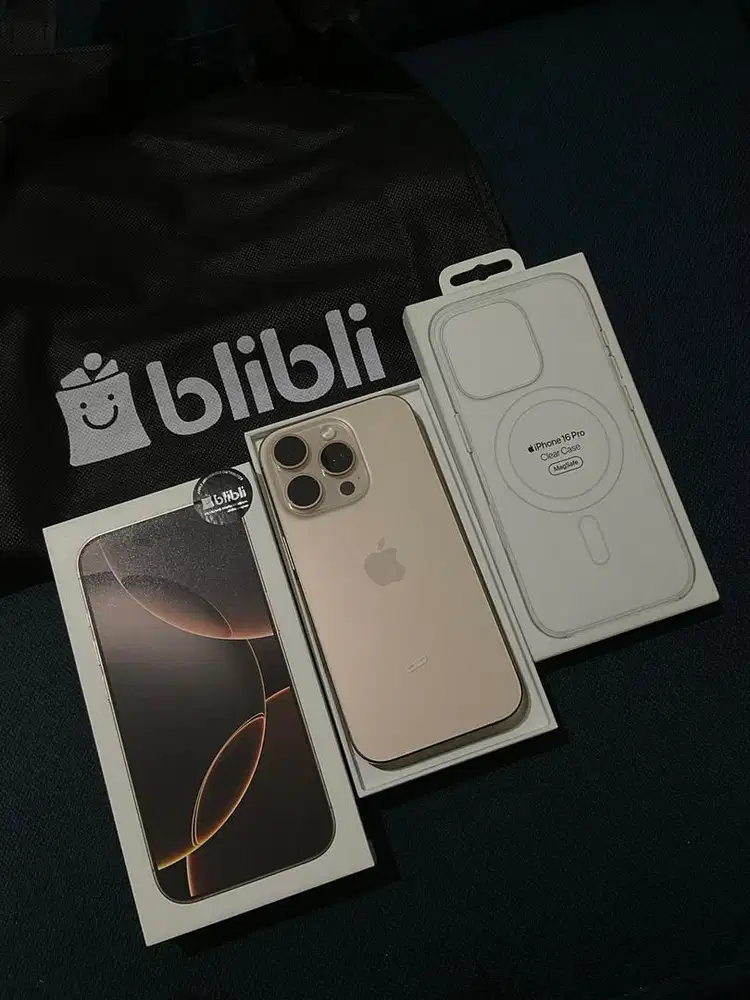 [LIKE NEW] ORIGINAL APPLE IPHONE 16 PRO DESERT TITANIUM 512 GB