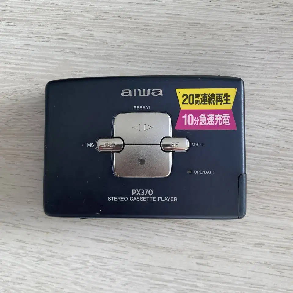Walkman AIWA PX370 Kaset Untested (gambling) mulus