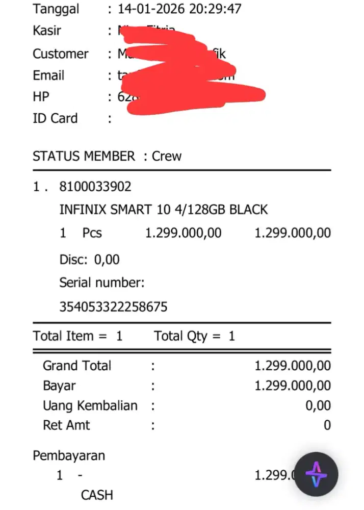 Infinix Smart 10 4/128