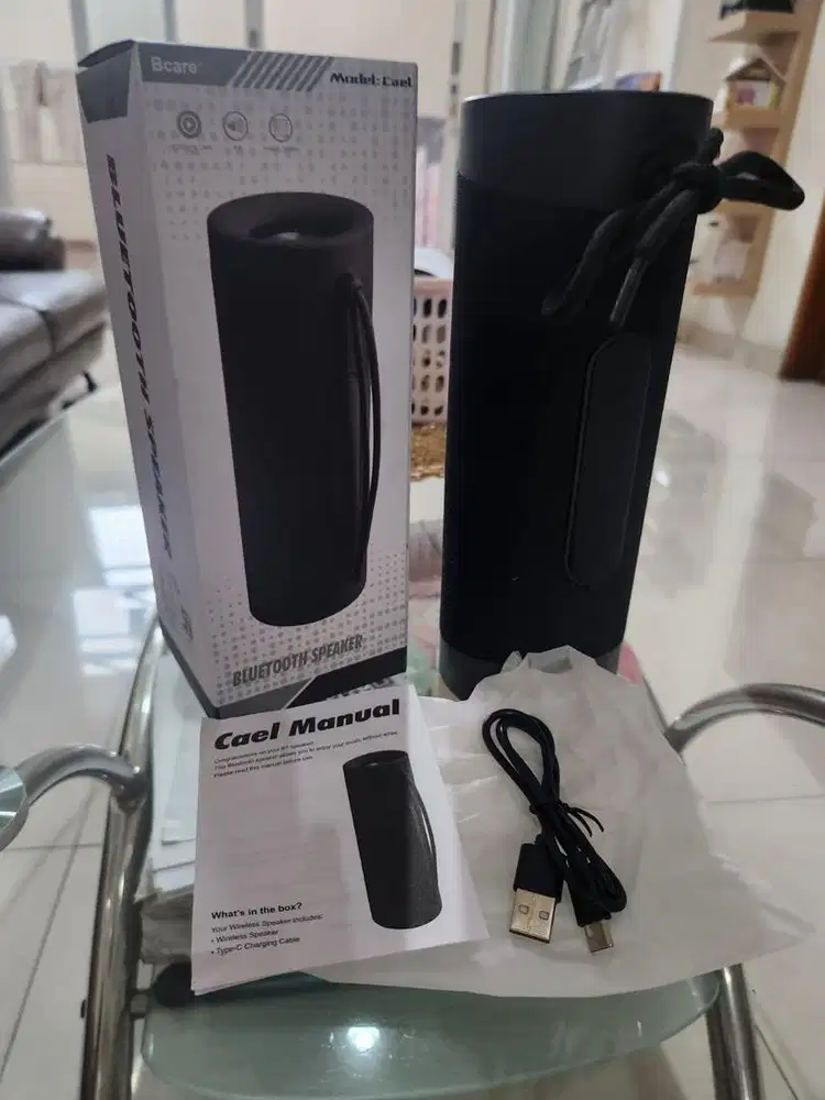 Speaker Bluetooth Bcare Cael 99% Baru