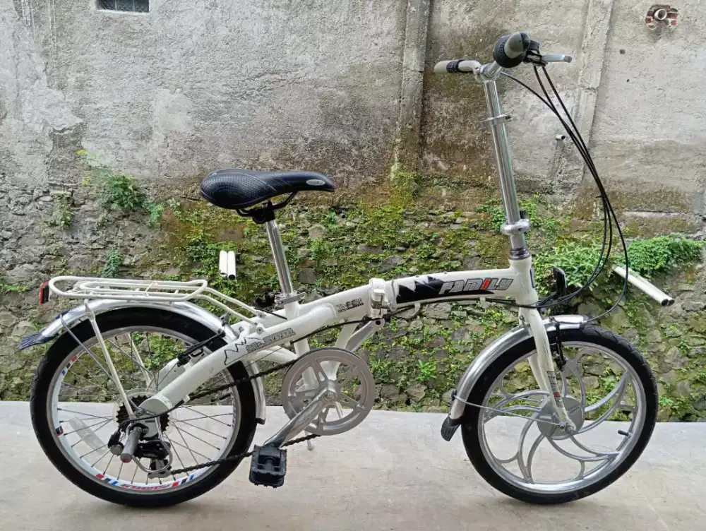 Sepeda lipat alloy