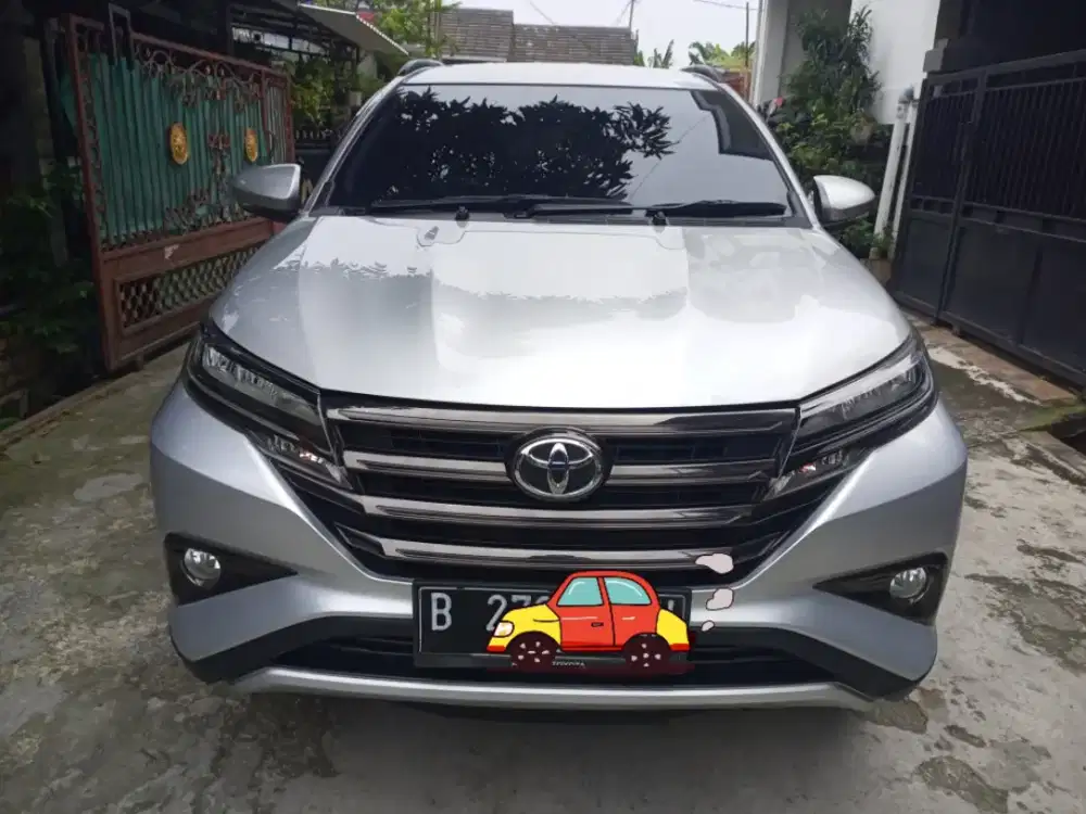 Toyota Rush G Matic 2021 Silver Metalik