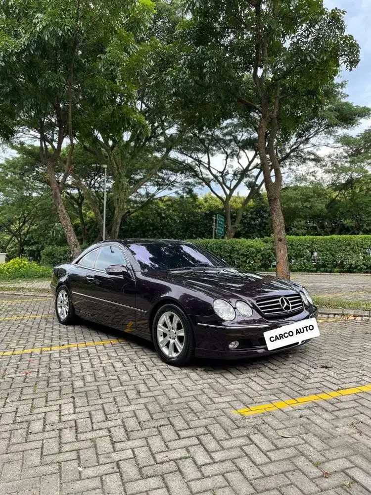 Mercedes Benz CL500 1999 Coklat Antik Low Km