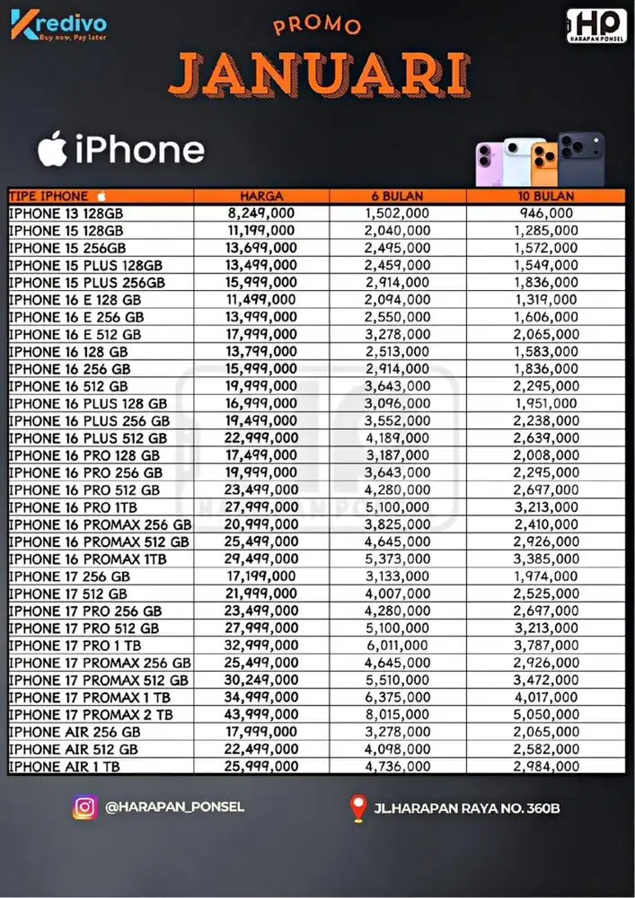 Promo Iphone Tanpa Dp