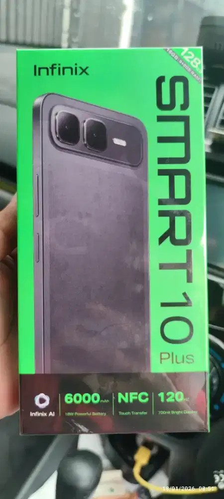 Infinix smart 10 plus 8/128 kondisi segel/baru, jual dibawah hrg pasar