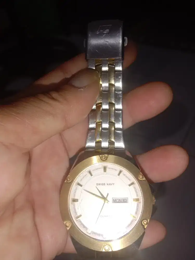 Jual-cptBU:Jam tangan Swiss Navy type.SN-6839M Original 100% Unisex,